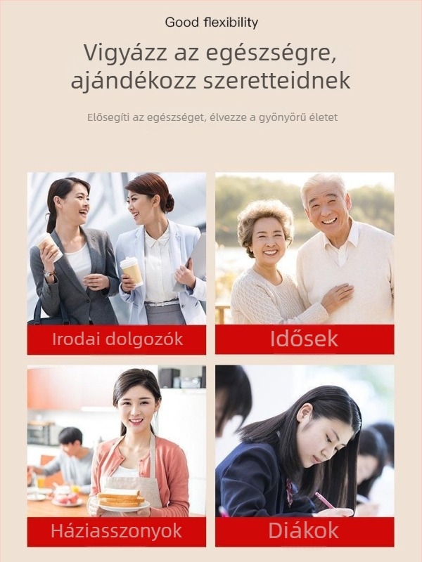 Meridián masszázs bot – egész testet átfogó tapping eszköz