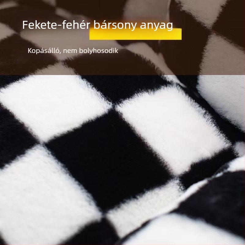 Egész évben használható, téli meleg kutyaágy, macska biztonságos fészek és háziállat kanapé