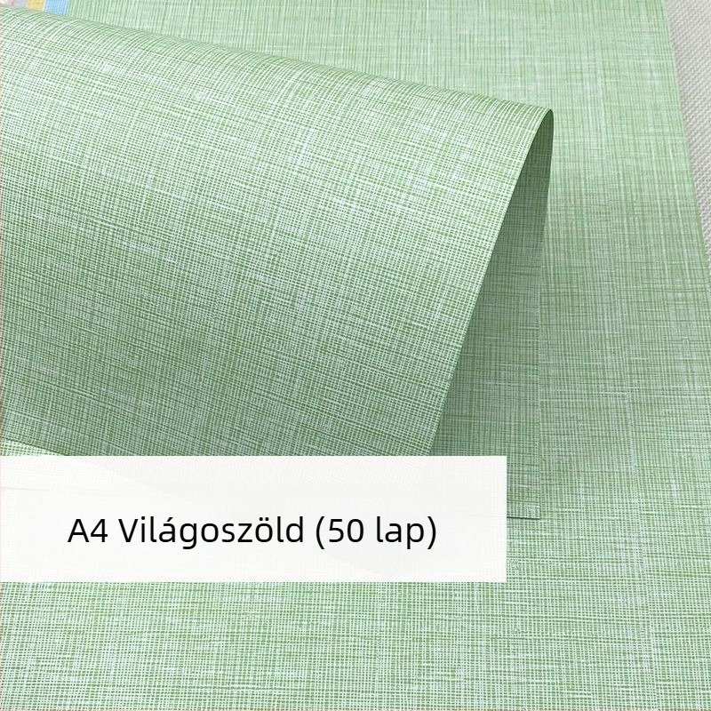 Bőr textúrájú borítólap, sík kivitel, méret A3/A4, 180 g/m²
