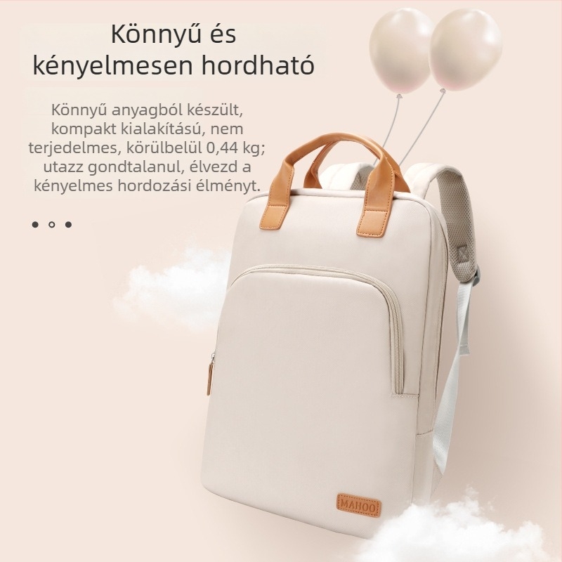 Laptoptáska légpárnás védelemmel, 13,3/14/15,6 hüvelykes laptopokhoz, kompatibil Lenovo, Apple, Dell