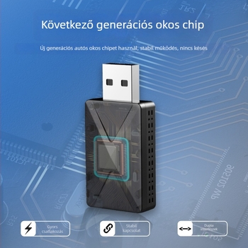USB CarPlay doboz, kábelről vezeték nélküli CarPlay-re, két az egyben, Android tükrözés autóhoz