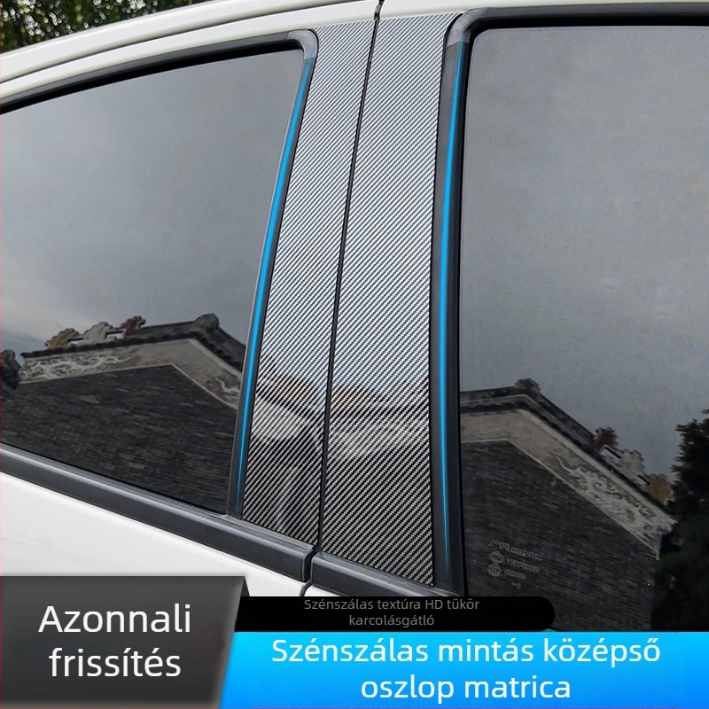 Toyota középső oszlop ablak dekoratív matricái