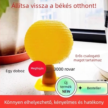Beltéri gyümölcslegyek fogója kis repülő rovarok számára ragadós golyóval