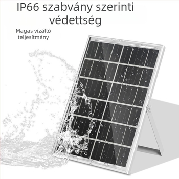 6W-os 5V napelemes töltőpanel kültéri használatra, hordozható töltő mobiltelefonokhoz