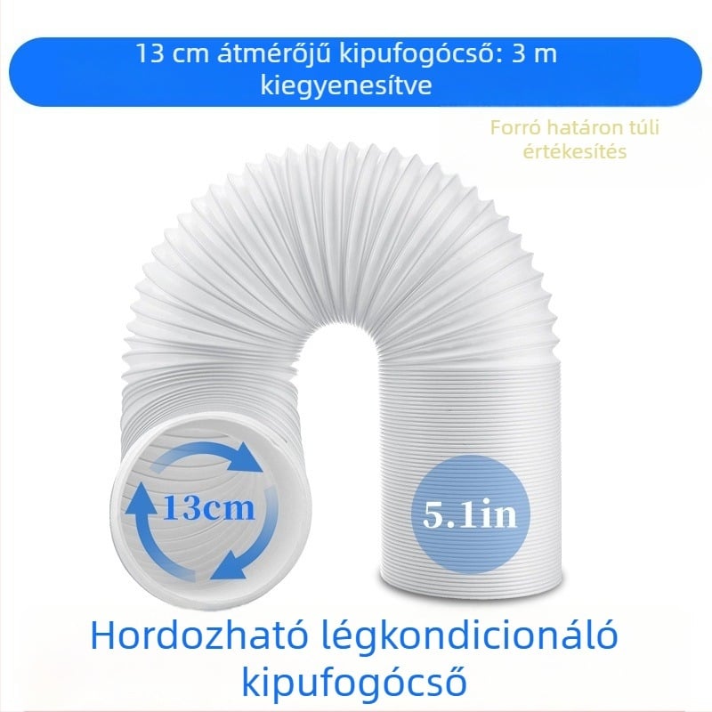 Teleszkópos kivezetőcső hordozható klímához