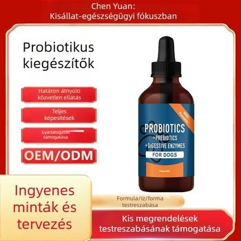 Kutyáknak szánt probiotikus cseppek az emésztés egészségéért - Állatgyógyászati táplálékkiegészítő