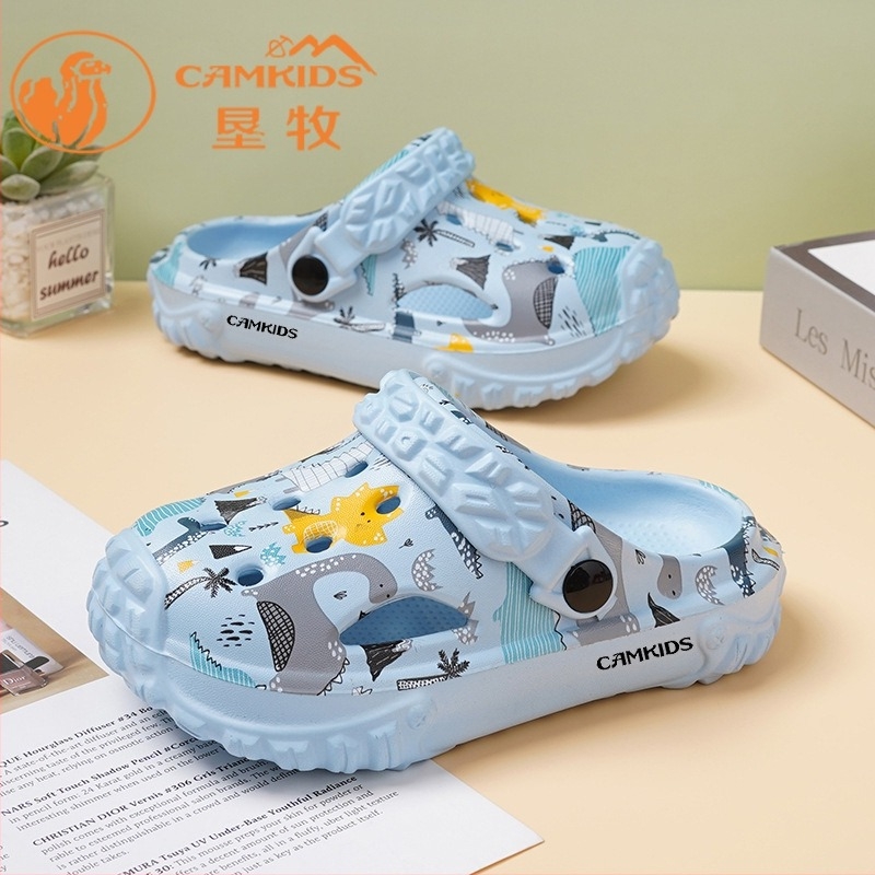 Plus Camkids Crocs-stílusú gyerek szandálok, nyár, csúszásmentes EVA talp