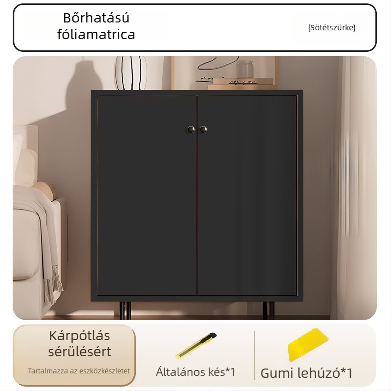 Öntapadós PVC fólia szekrényekhez és bútorokhoz, vízálló és nedvességálló, vastag dekoratív felület, egyszínű