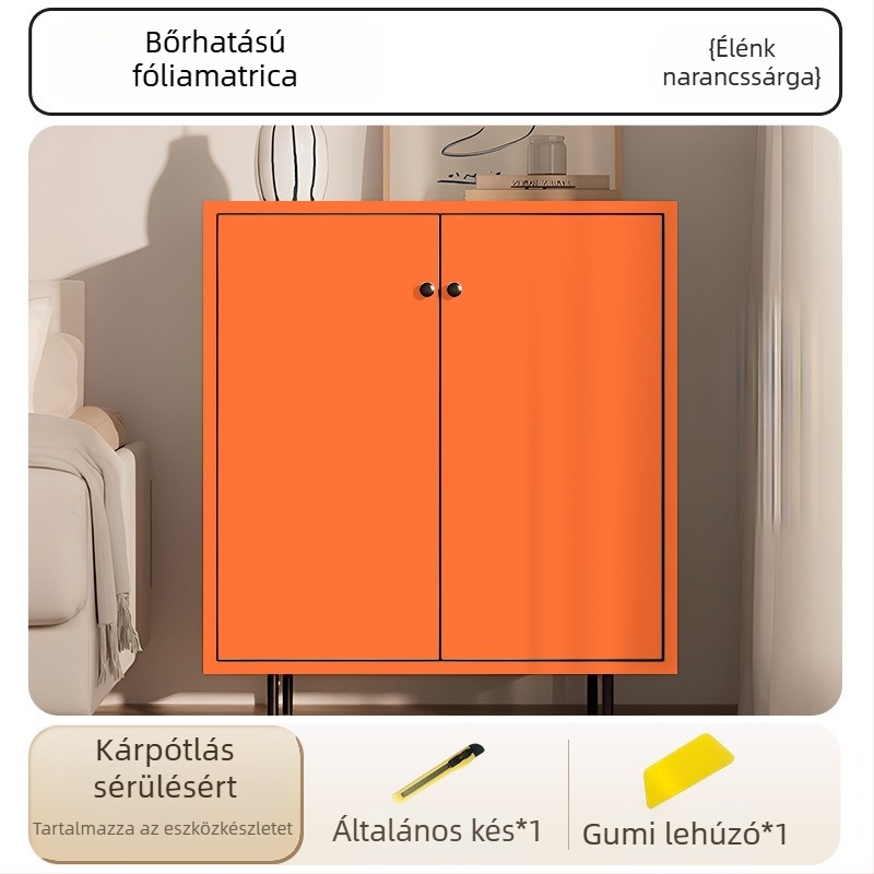 Öntapadós PVC fólia szekrényekhez és bútorokhoz, vízálló és nedvességálló, vastag dekoratív felület, egyszínű