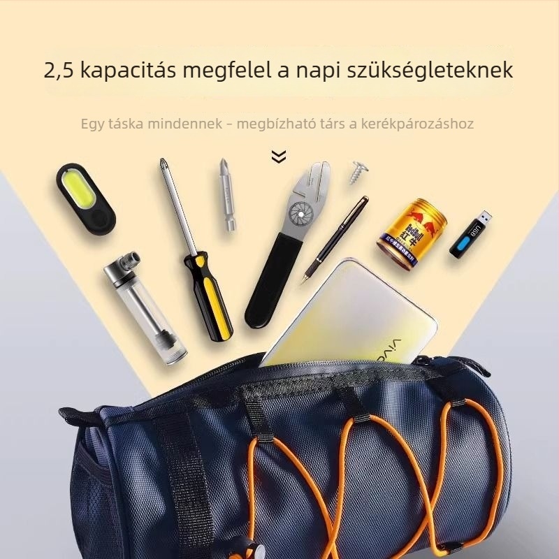 Vízálló elülső keret- és felsőcső táska kerékpárhoz, út- és terepkerékpárokhoz