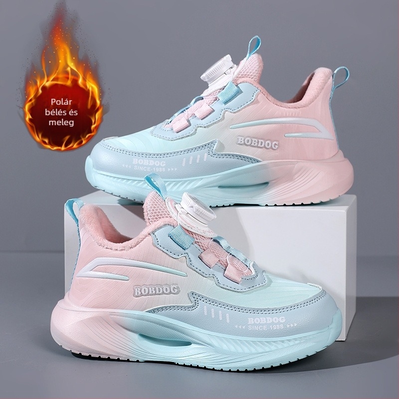 Babudou Lányoknak készült légáteresztő hálós sportcipő – tavasz–ősz, mindennapi sneakers nagyobb gyerekeknek