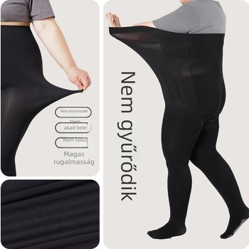 Plusz méretű magas derekú, varrás nélküli hasformáló és csípőemelő leggings őszi viseletre