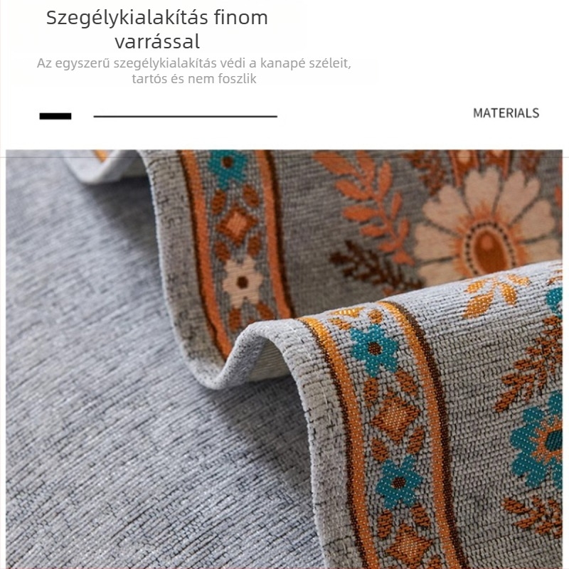Négy évszakos, csúszásmentes kanapé párna bohem stílusban, könnyed luxusérzet és huzat