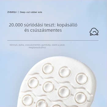 Légáteresztő babacipők és szandálok 0–2 éveseknek, csúszásmentes puha talppal, hálós felső, fiúknak és lányoknak