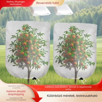 Megvastított 80-szemes rovarháló zöldségekhez és gyümölcsfákhoz
