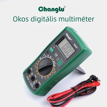 Long Deer digitális csipeszmérő – kompakt digitális mérőeszköz feszültség és áram mérésére