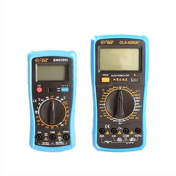 Digitális multiméter, nagy pontosságú 9205A 830B, kézi, égés elleni védelem, teljes védelem elektromos munkákhoz és otthoni használatra, digitális kijelző, nagykereskedelem