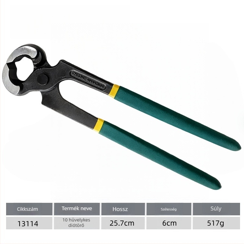 Sbang Tools 6/8/10 inch Tiger Head Pliers, Nail Puller, Snail Tail Remover, Shoe Heel Cutter, Shoe Repair, Industrial Grade