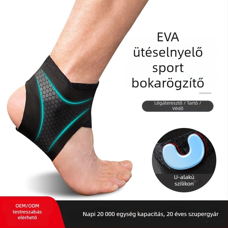 Felnőtt boka támogatás, ultra vékony EVA kompressziós boka protektor, légáteresztő futáshoz