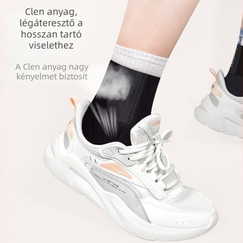 Erősített elasztikus pántos bokaortézis sporthoz – boka támogatás és ficam utáni felépülés