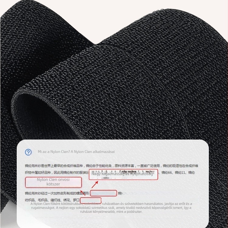 Erősített elasztikus pántos bokaortézis sporthoz – boka támogatás és ficam utáni felépülés