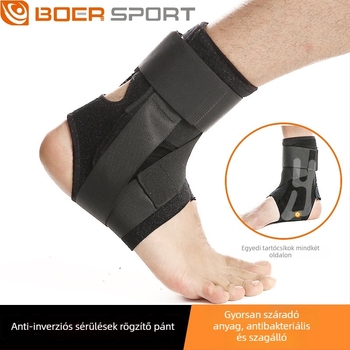 Uniszex bokarögzítő a bokatörések megelőzésére, sportos támasz, kosárlabda és röplabda számára