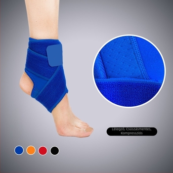 Neoprén bokavédő sporthoz – stabilizáló védelem, csúszásmentes támogatás