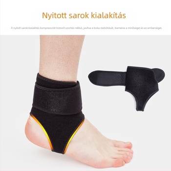 Szellőző bokavédő sportokra, futáshoz, kosárlabdához és futballhoz, stabilizál és védi a rándulásokat