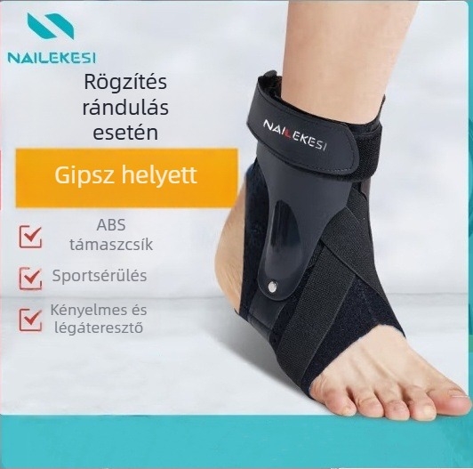 Férfi bokaortézis a ficam stabilizálására és rehabilitációjára — bokavédő kosárlabdához és sporthoz