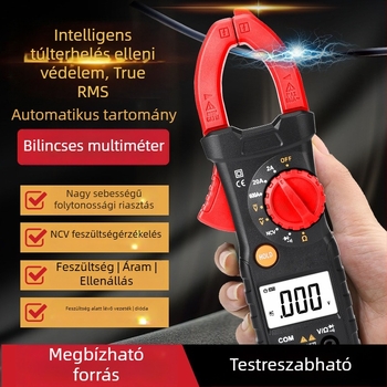 Digitális clamp meter, többfunkciós automatikus tartomány 3266L, intelligens modell