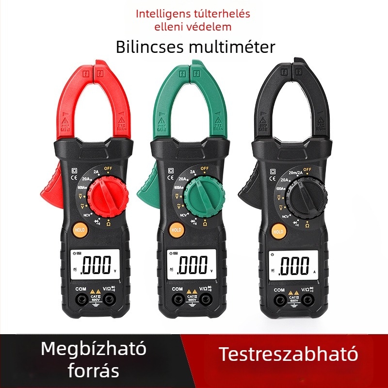 Digitális clamp meter, többfunkciós automatikus tartomány 3266L, intelligens modell