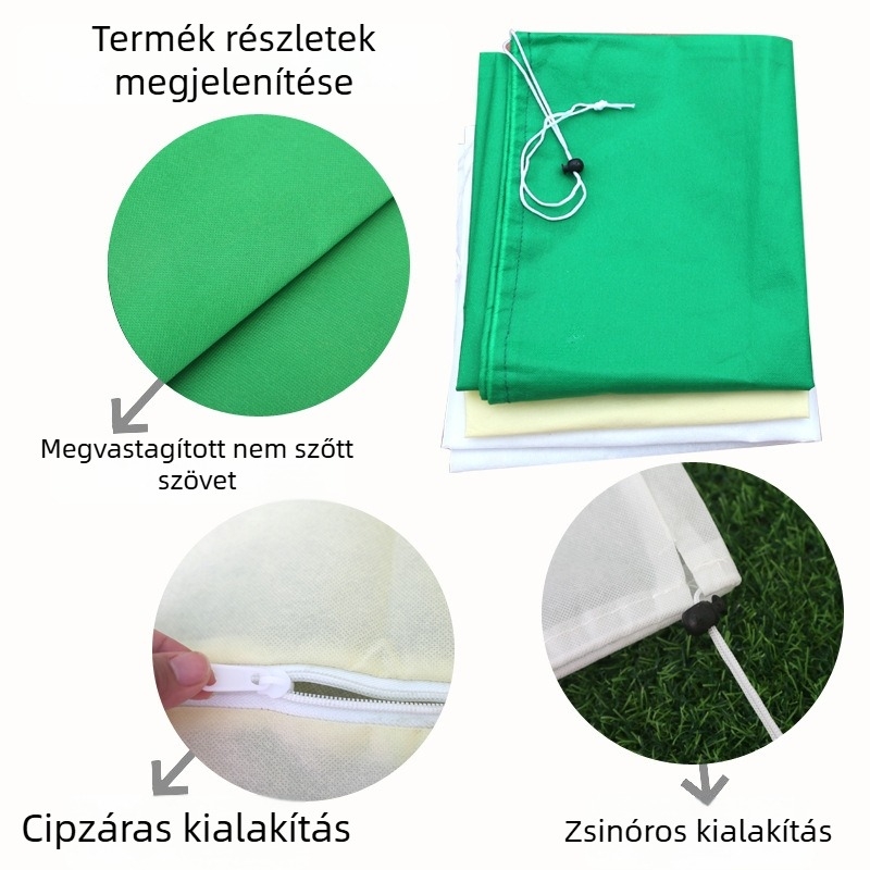 Nem szövött anyagból készült növények téli védőfedője cserepes növények és kertek számára