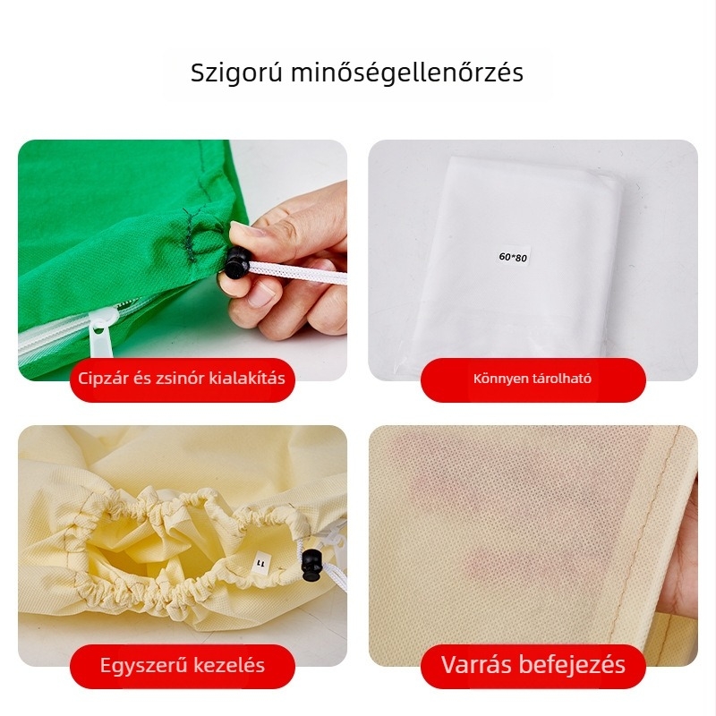 Növények fagyvédő takarója, vastagított nem szőtt anyagból, kültéri használatra