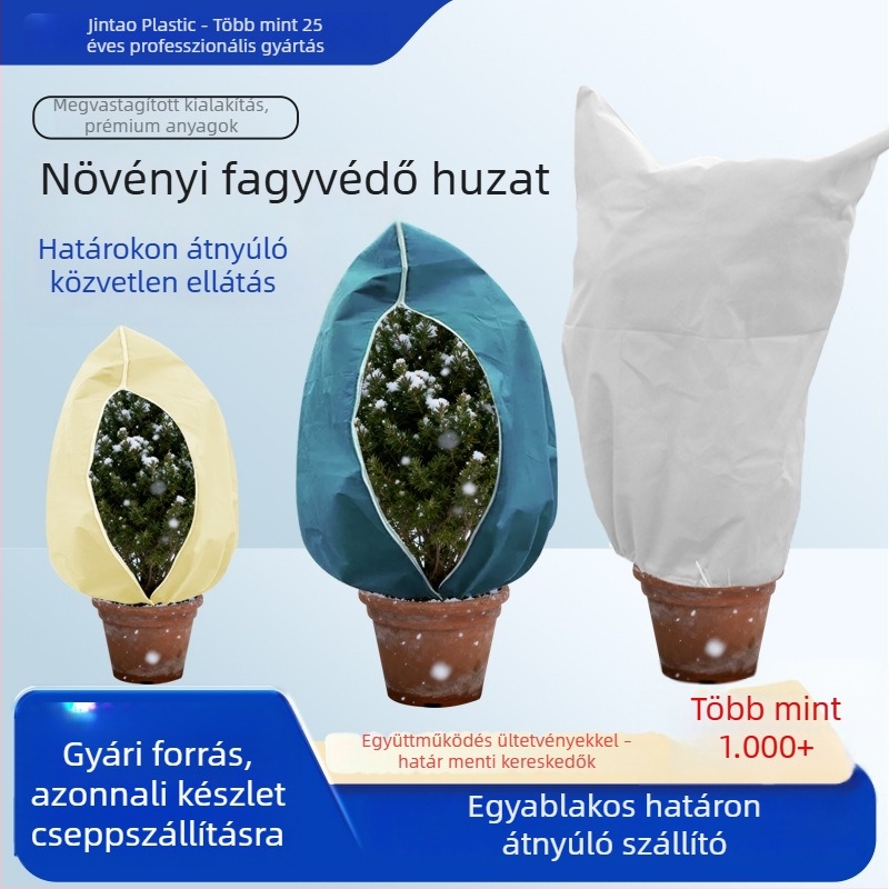Fagyvédő takaró növényekhez és gyümölcsfákhoz – kültéri hőszigetelő kendő
