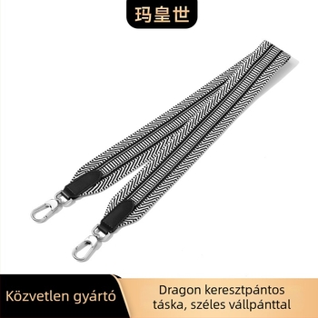 F-118 kompatibilis vállpánt Longxiang Energy dumpling táskájához és vászon táskájához – széles vállpánt kiegészítő