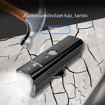 PLSELIS ultrakönnyű első kerékpár lámpa Type-C töltéssel, vízálló