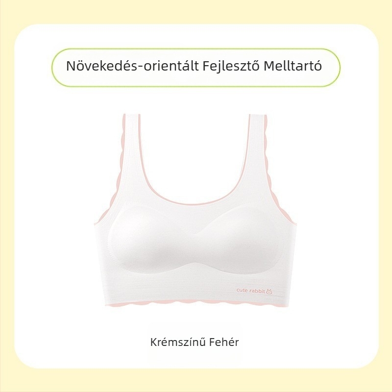 Sima melltartó-vest lányoknak 12–18 évesek, fejlődési szakasz, teljes kosár