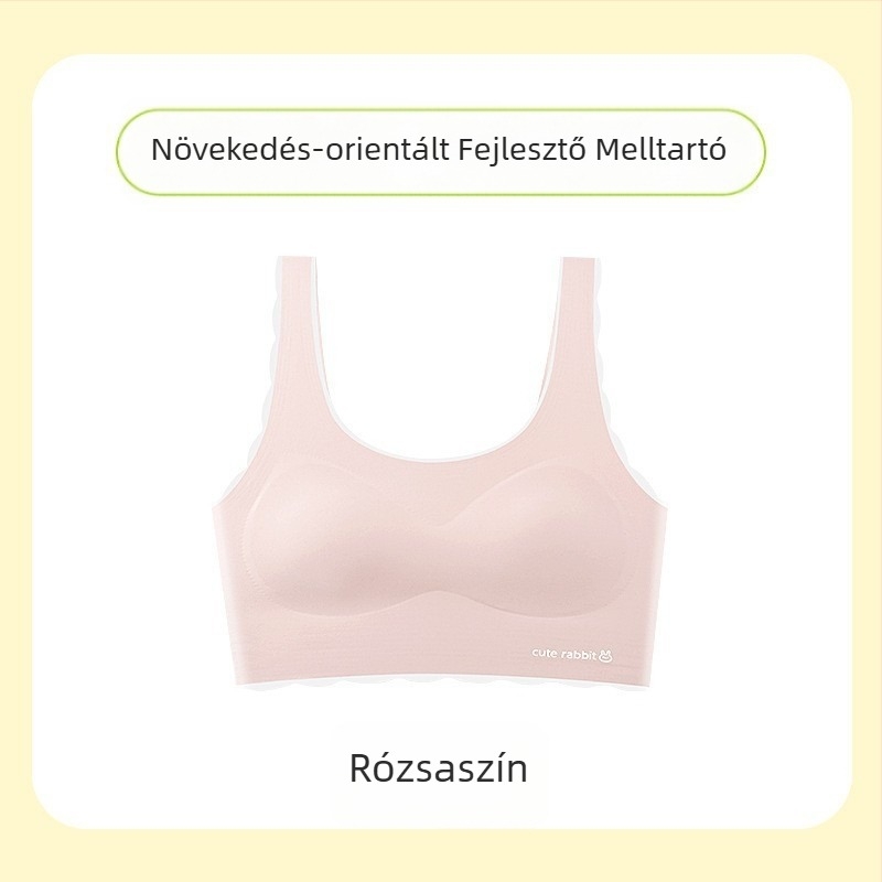Sima melltartó-vest lányoknak 12–18 évesek, fejlődési szakasz, teljes kosár