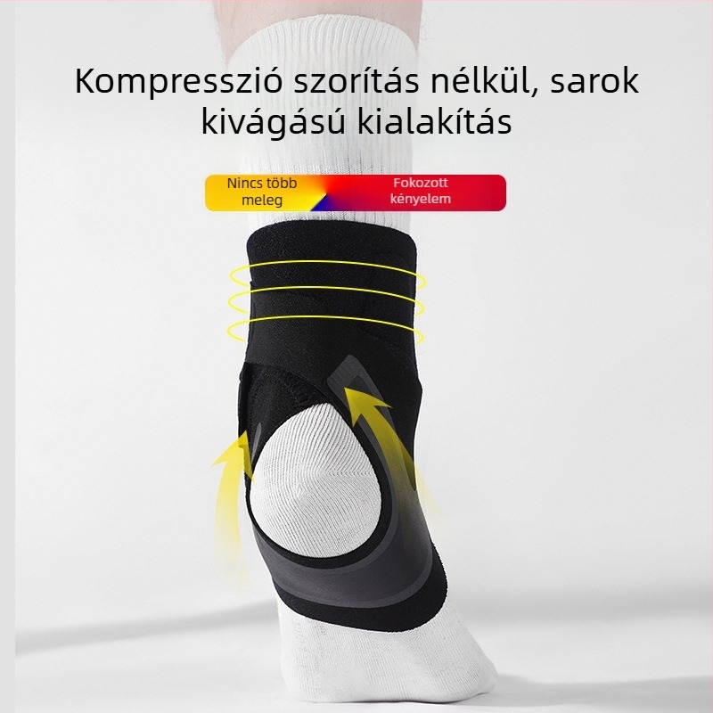 Kompresziós bokaprotector kültéri sportokhoz, bokasérülések elleni védelem, kosárlabda, futball és hegymászás.
