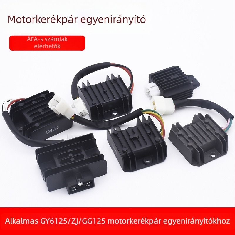 DY110WYCG125FXD125 Motorkerékpár feszültségszabályozó-egyenirányító, 5 vezetékes csatlakozóval Gy6-hoz