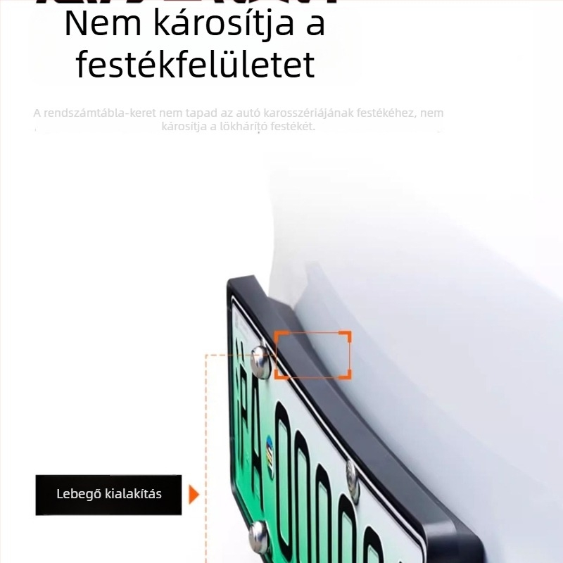Tesla Model Y és Model 3 – lebegő rendszámkeret cseréhez, új stílusú elektromos járműhöz