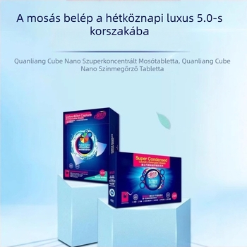 Spring cube Színfogó lapok, Színátviteli megelőzés, Ultra-koncentrált mosólapok, Színvédelem, Fakulás nélkül