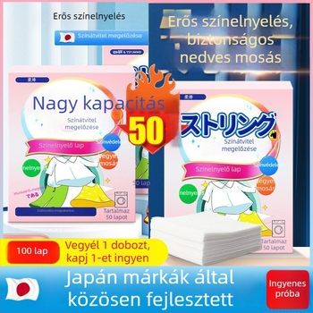 Színvédő izoláló lap mosáshoz – megakadályozza a színátvitelt