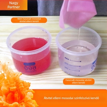 Nano mosási készlet színátvitel elleni védelemre: anti-bleed törölköző, színfelvevő kendők és lapok