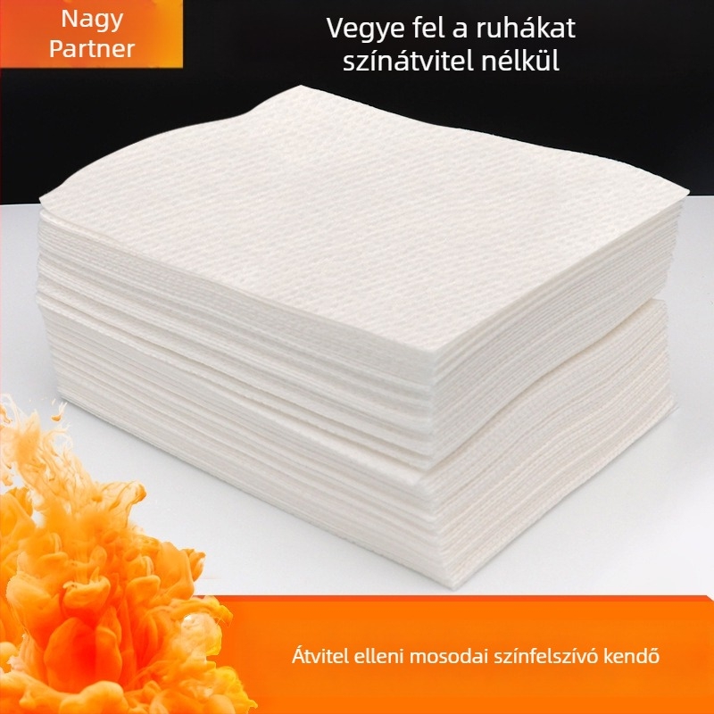 Nano mosási készlet színátvitel elleni védelemre: anti-bleed törölköző, színfelvevő kendők és lapok