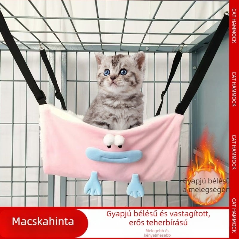 Macska függőágy és fészek, ringató ágy
