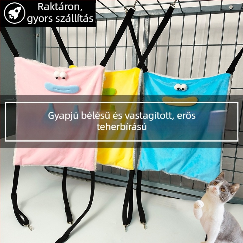 Macska függőágy és fészek, ringató ágy