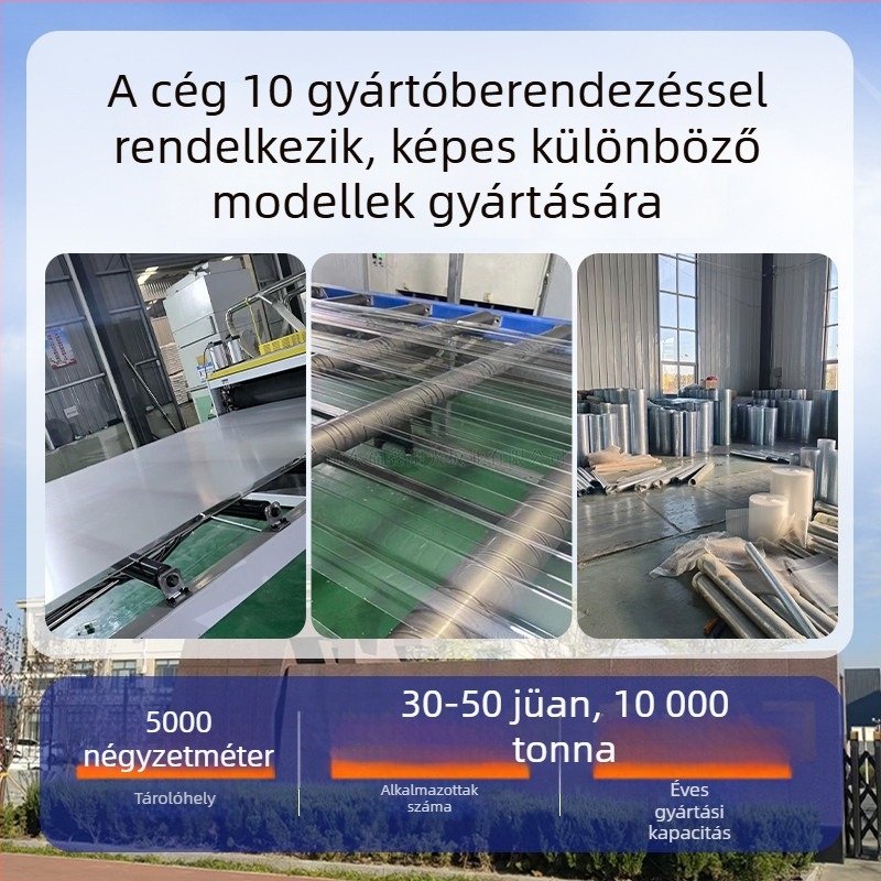 FRP átlátszó világító panelek tetőre – korrózióállóak, tűzállók, hőszigetelők, magas átláthatóság