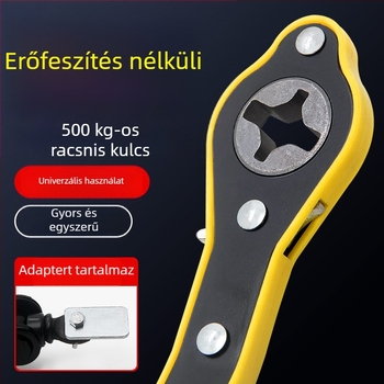 Autentikus, erőlkímélő racsnis készlet kompakt autókhoz – autóemelő és tartozékok a pótkerek cseréjéhez