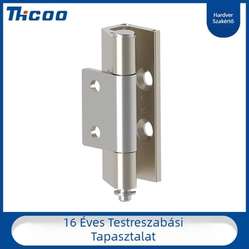 B2108-2 Hegesztett zsanér elosztó doboz és szekrényajtókhoz, szerszámdoboz-zsanér, nikkelezett bevonattal